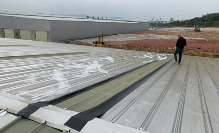 化州厂房屋面防水维修案例